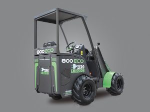 Elektromos derékcsuklós rakodógép. Cast Eco 800 Olaszországból.