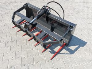 Trágyavilla derékcsuklós és mini rakodóra.